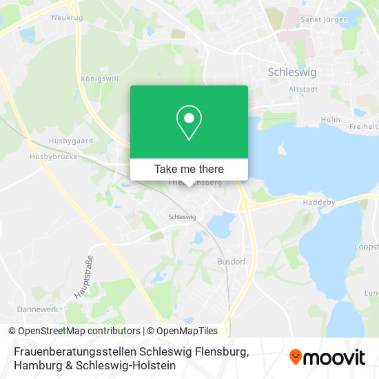 Frauenberatungsstellen Schleswig Flensburg map