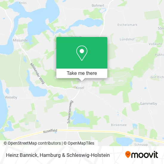 Карта Heinz Bannick