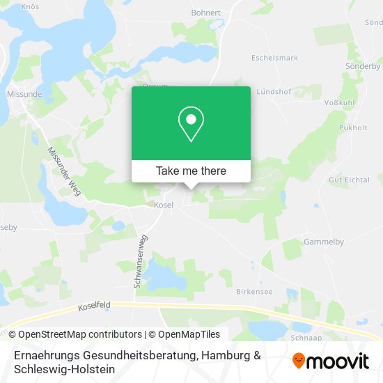 Ernaehrungs Gesundheitsberatung map