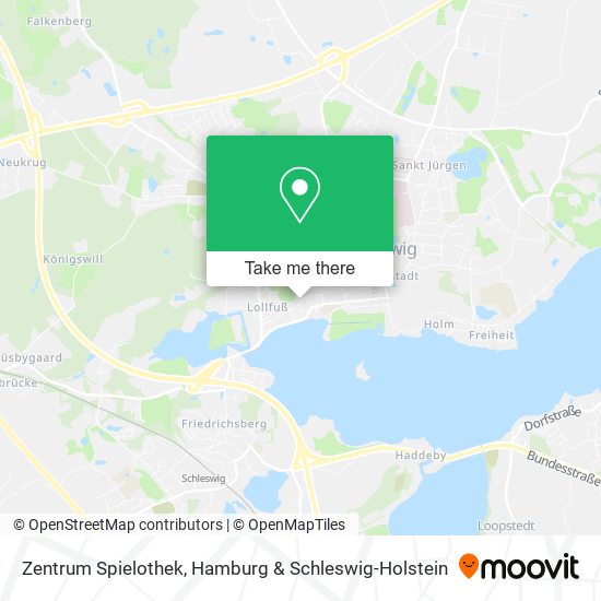 Zentrum Spielothek map