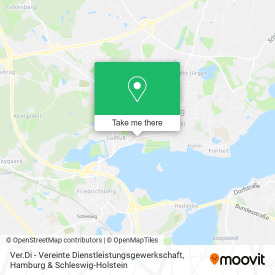 Ver.Di - Vereinte Dienstleistungsgewerkschaft map
