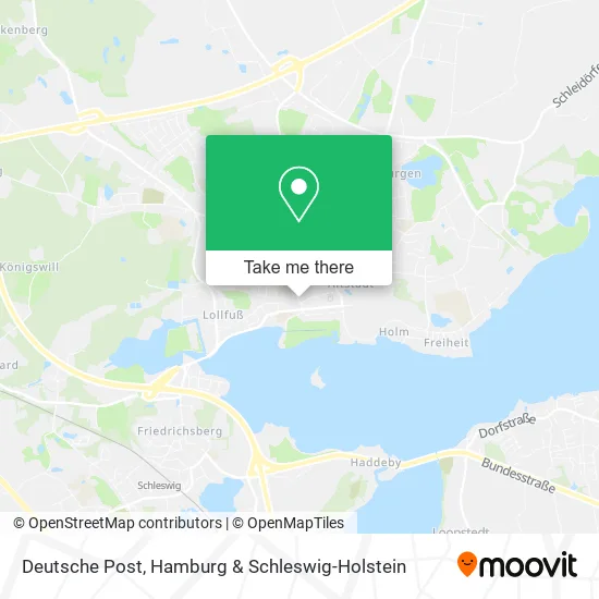 Карта Deutsche Post