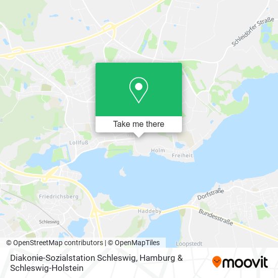Diakonie-Sozialstation Schleswig map
