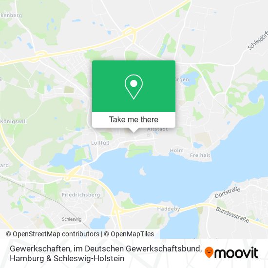 Gewerkschaften, im Deutschen Gewerkschaftsbund map
