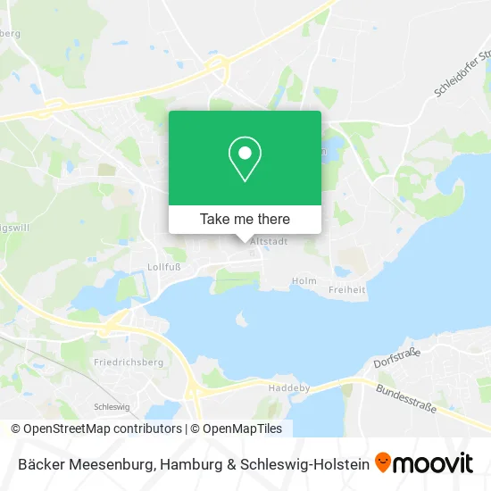 Карта Bäcker Meesenburg