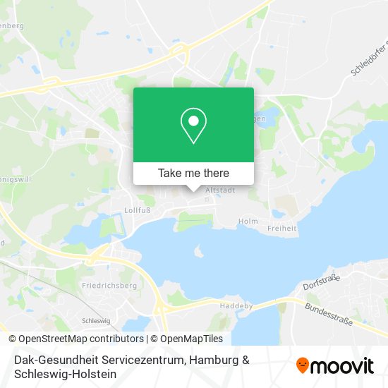 Dak-Gesundheit Servicezentrum map