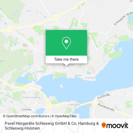 Pavel Hörgeräte Schleswig GmbH & Co map