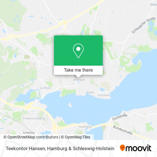 Teekontor Hansen map