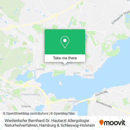 Wiedenhofer Bernhard Dr. Hautarzt Allergologie Naturheilverfahren map