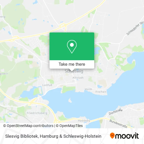 Карта Slesvig Bibliotek