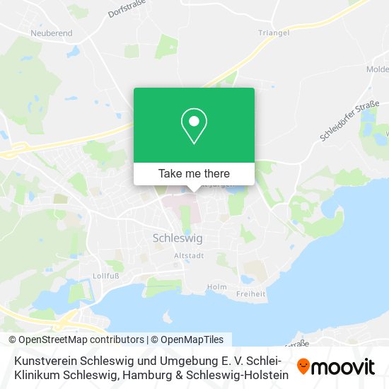 Kunstverein Schleswig und Umgebung E. V. Schlei-Klinikum Schleswig map