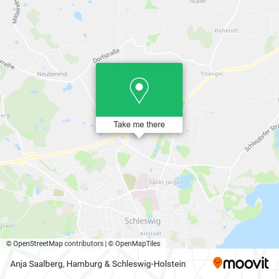 Anja Saalberg map