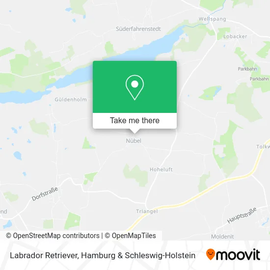 Labrador Retriever map