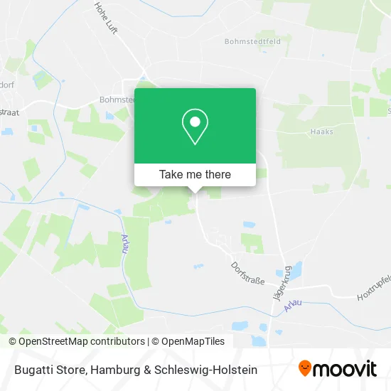 Карта Bugatti Store