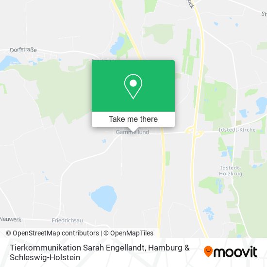 Tierkommunikation Sarah Engellandt map