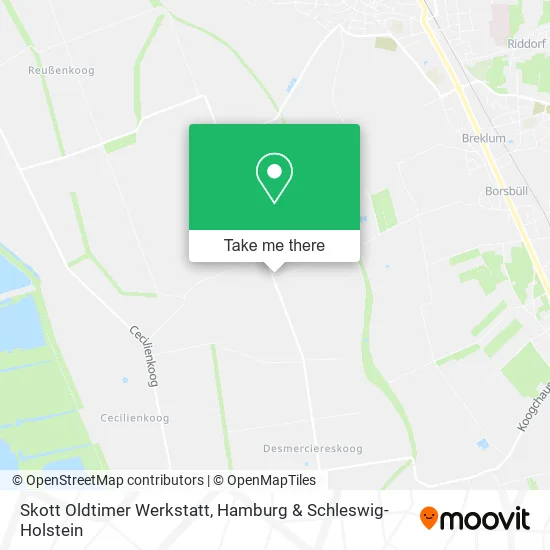 Карта Skott Oldtimer Werkstatt