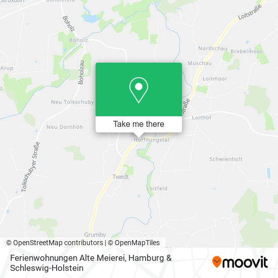 Ferienwohnungen Alte Meierei map