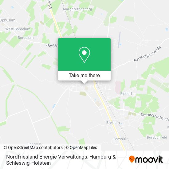 Nordfriesland Energie Verwaltungs map