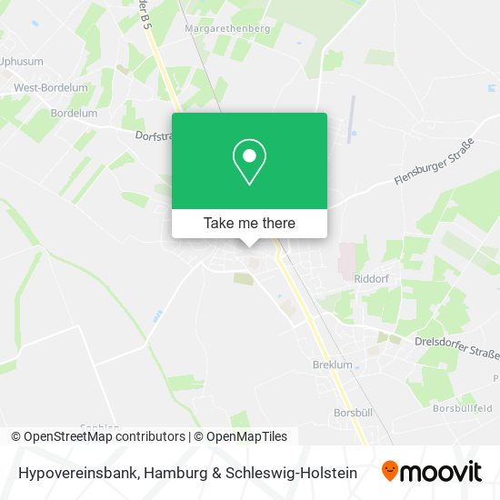 Hypovereinsbank map