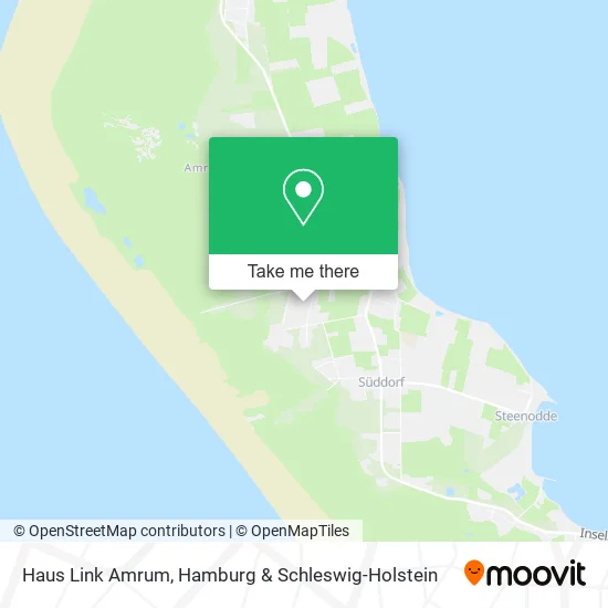Карта Haus Link Amrum