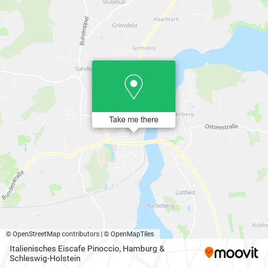 Карта Italienisches Eiscafe Pinoccio