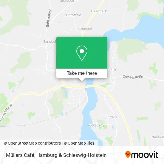 Карта Müllers Café