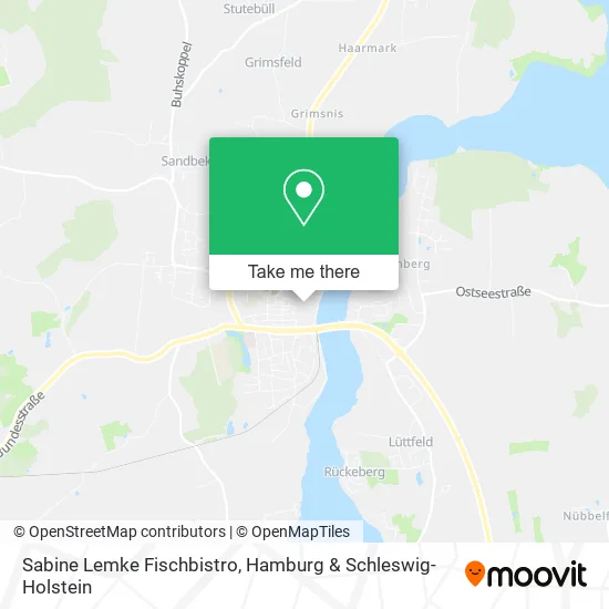 Карта Sabine Lemke Fischbistro