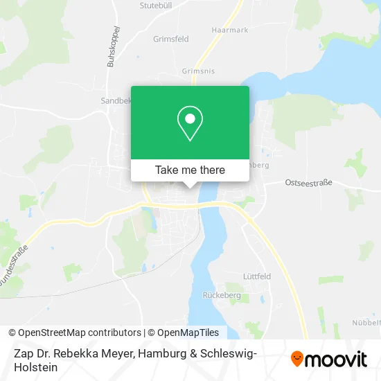 Карта Zap Dr. Rebekka Meyer