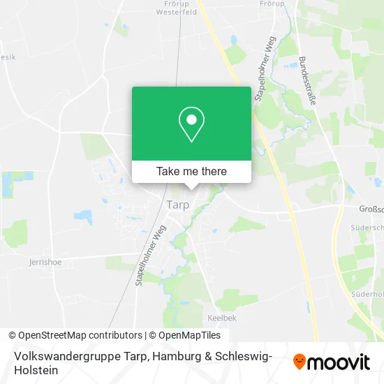 Карта Volkswandergruppe Tarp