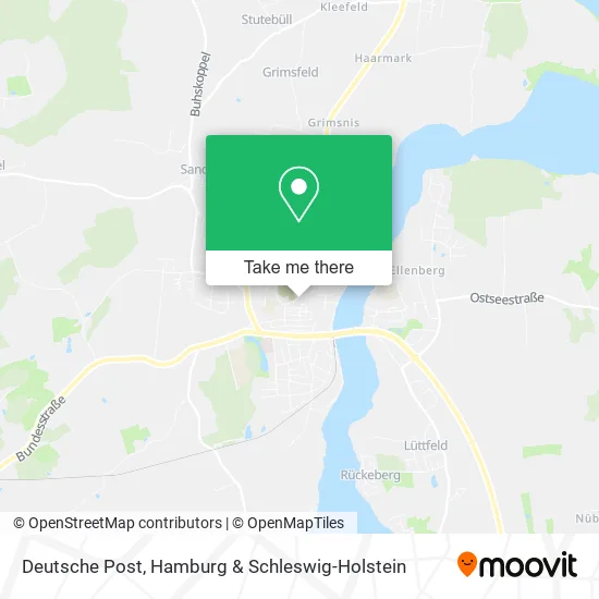 Карта Deutsche Post