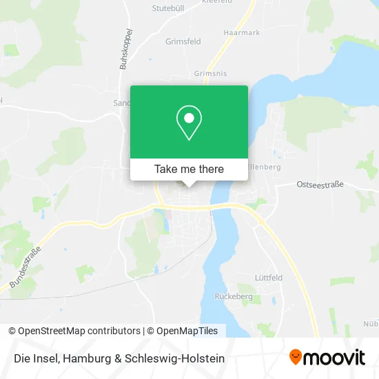 Карта Die Insel