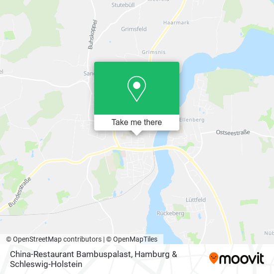 China-Restaurant Bambuspalast map