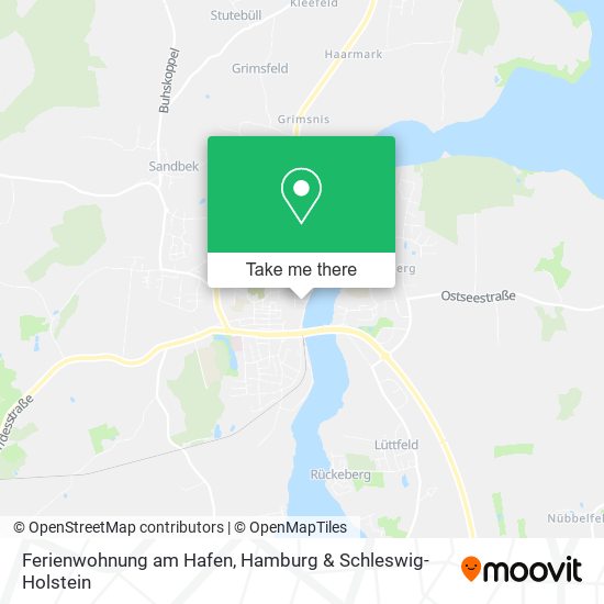 Ferienwohnung am Hafen map