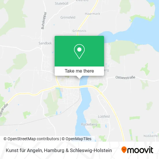 Карта Kunst für Angeln