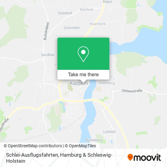 Schlei-Ausflugsfahrten map