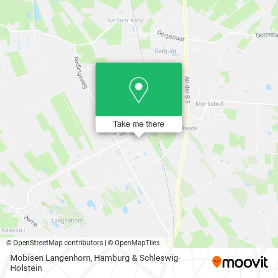 Mobisen Langenhorn map