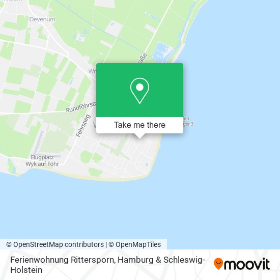 Ferienwohnung Rittersporn map