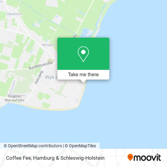 Coffee Fee map