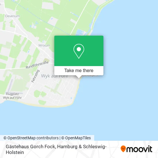 Карта Gästehaus Gorch Fock