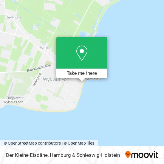 Карта Der Kleine Eisdäne