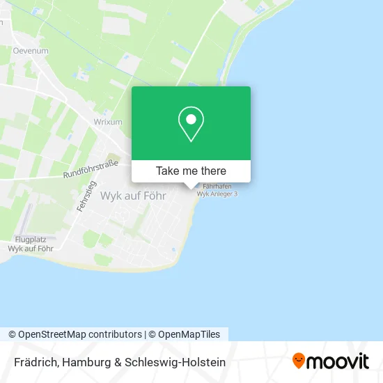 Карта Frädrich