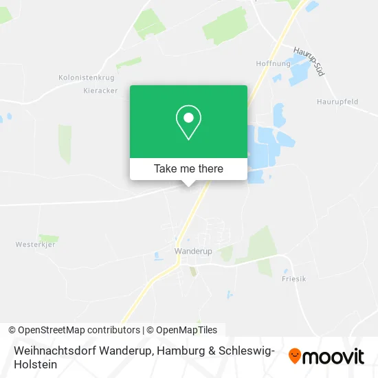 Weihnachtsdorf Wanderup map