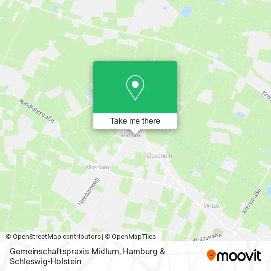 Карта Gemeinschaftspraxis Midlum