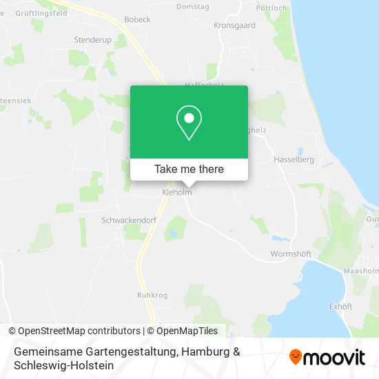 Карта Gemeinsame Gartengestaltung