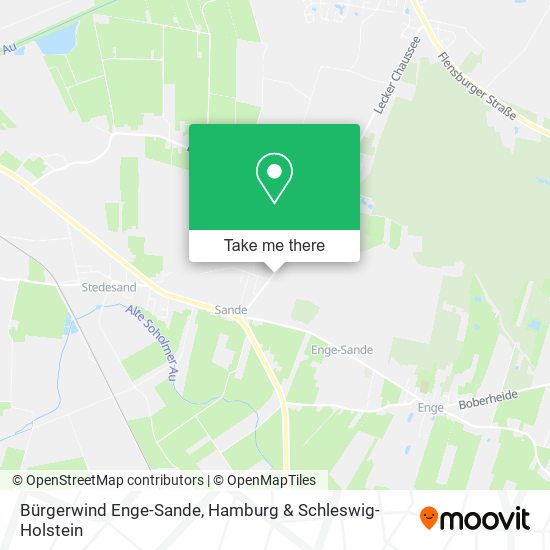 Bürgerwind Enge-Sande map