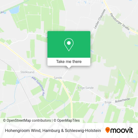 Карта Hohengroom Wind