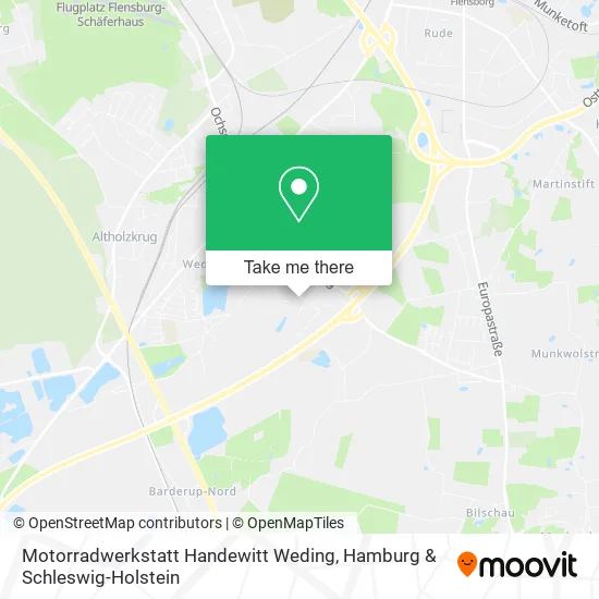 Карта Motorradwerkstatt Handewitt Weding