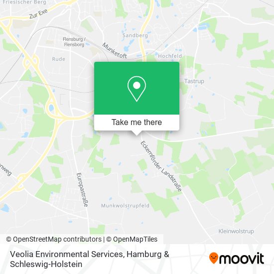 Veolia Environmental Services map