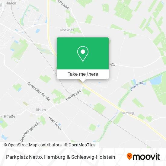 Карта Parkplatz Netto