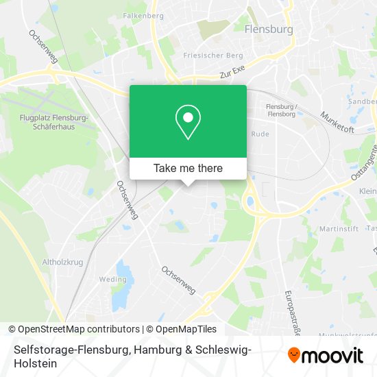 Карта Selfstorage-Flensburg